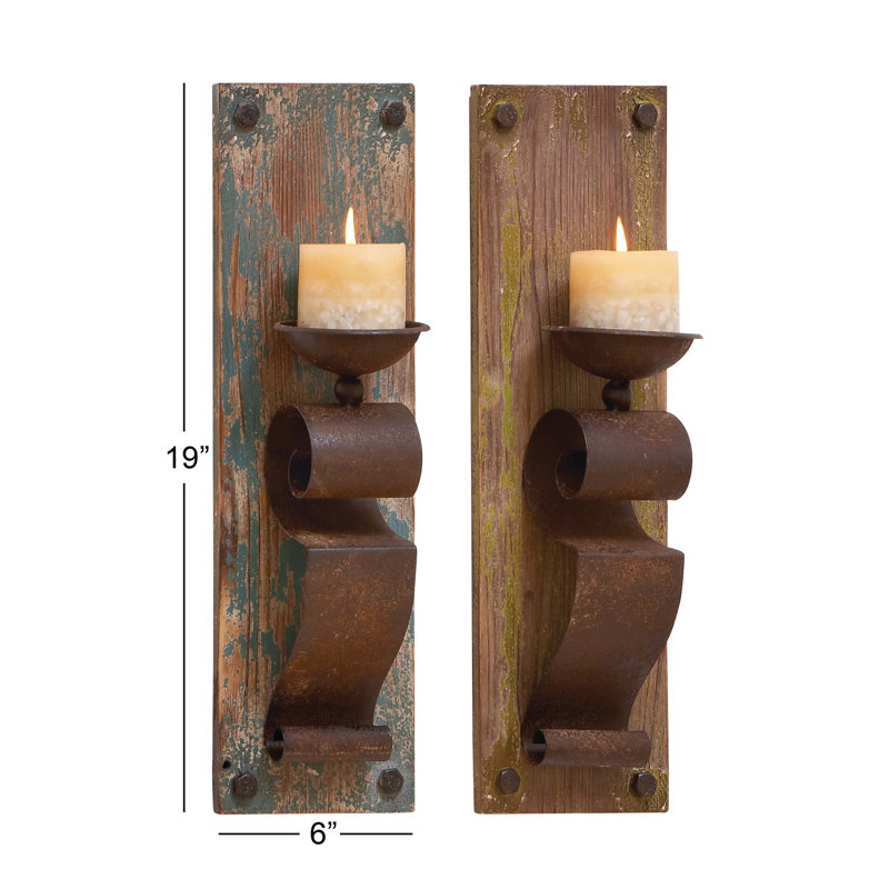 Joss & Main Elenora Wall Sconce Holder Set & Reviews Wayfair